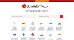 Desktop Screenshot of guiainforme.com